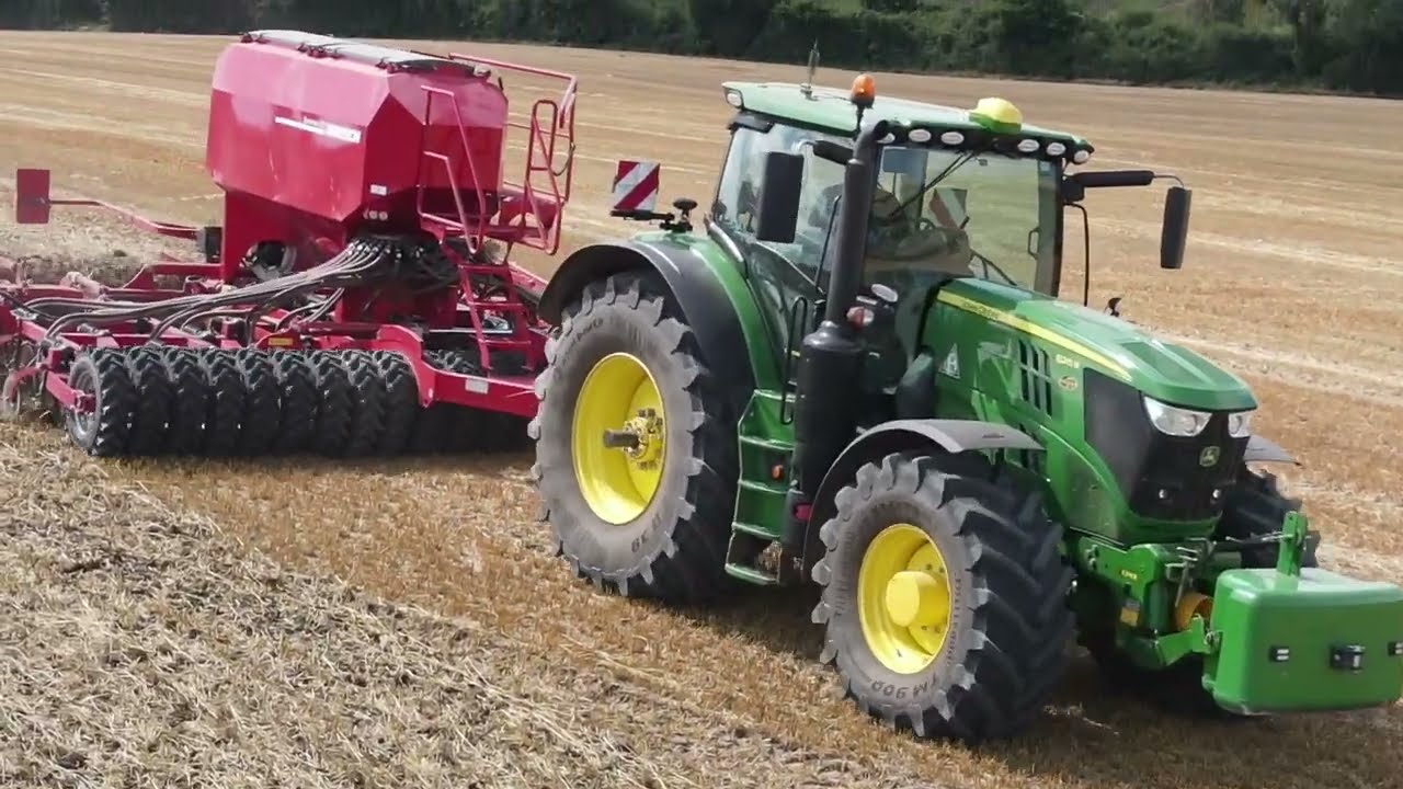DRILLING OSR, JOHN DEERE 6215 HORSCH SPRINTER 6ST