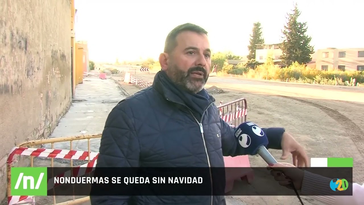 01/12/2025 Nonduermas suspende la Navidad por las obras del AVE