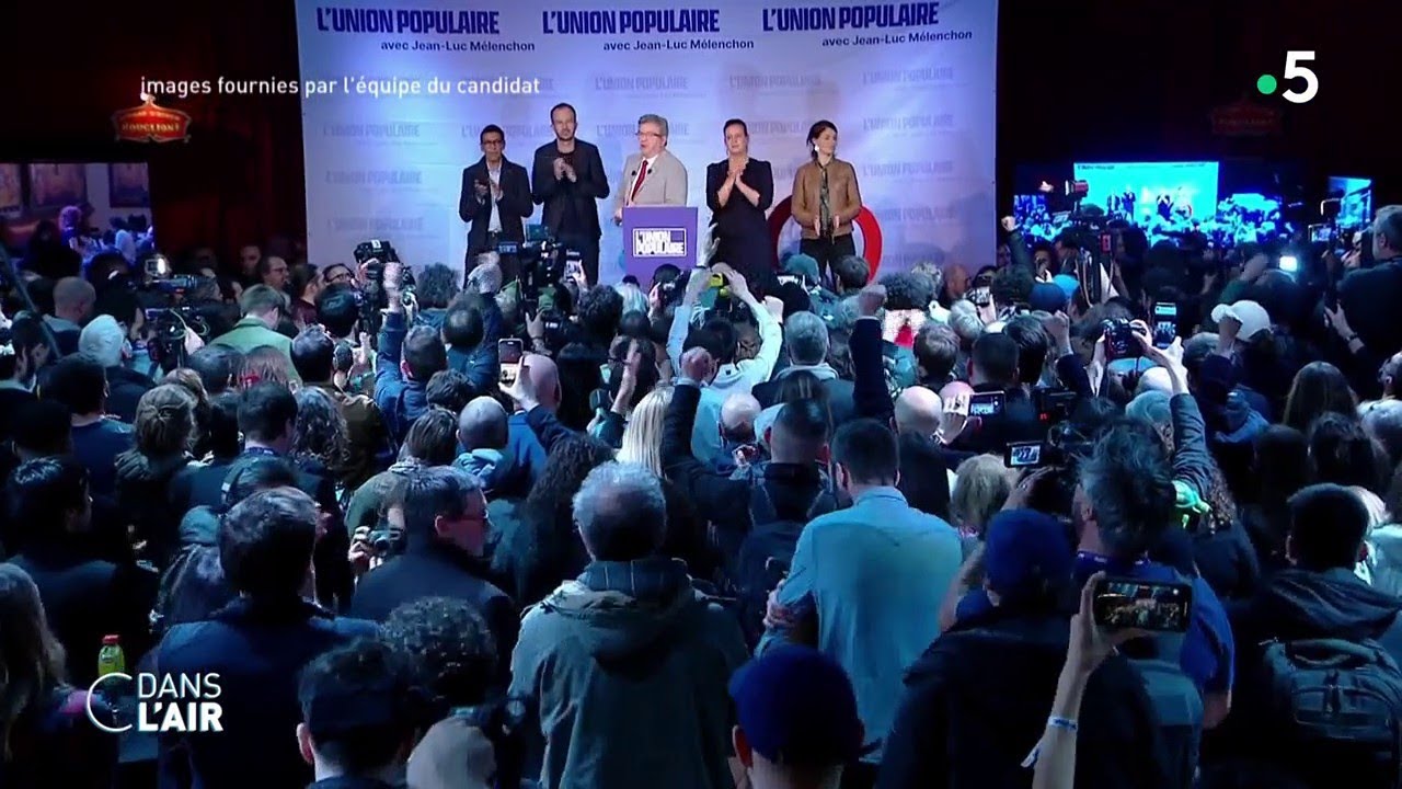 L’électorat de Jean-Luc Mélenchon, clé du second tour- Reportage #cdanslair 11.04.2022
