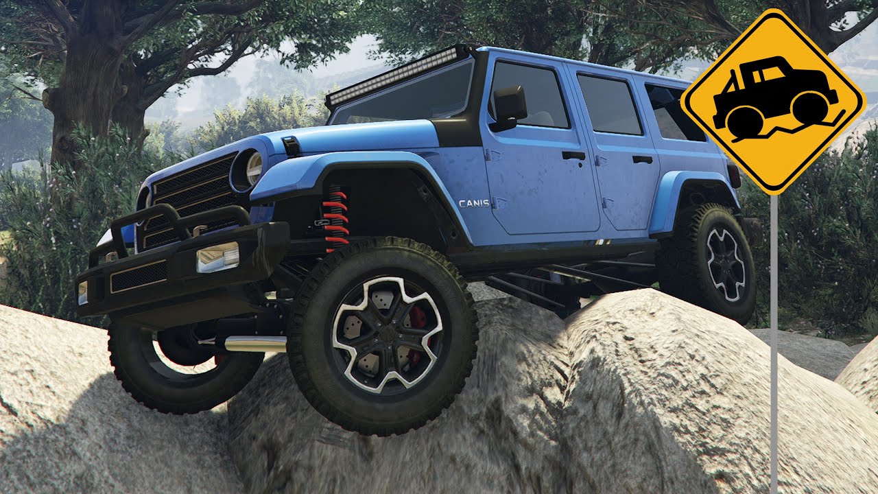 GTA 5 — Тестирование внедорожных возможностей — Canis Terminus