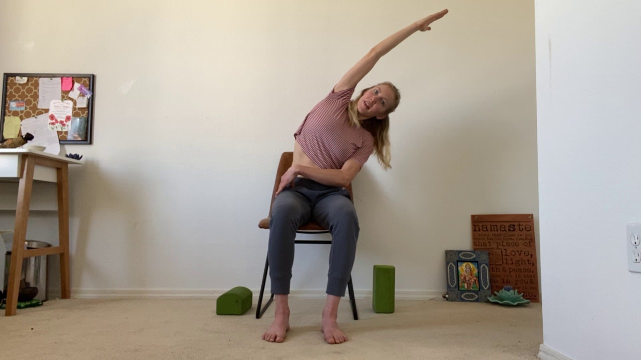 45-Minute Chair Yoga sequence