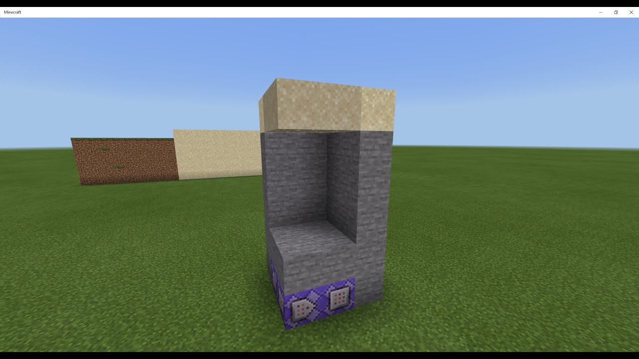 How to make Quicksand using commands in bedrock edition. No mods