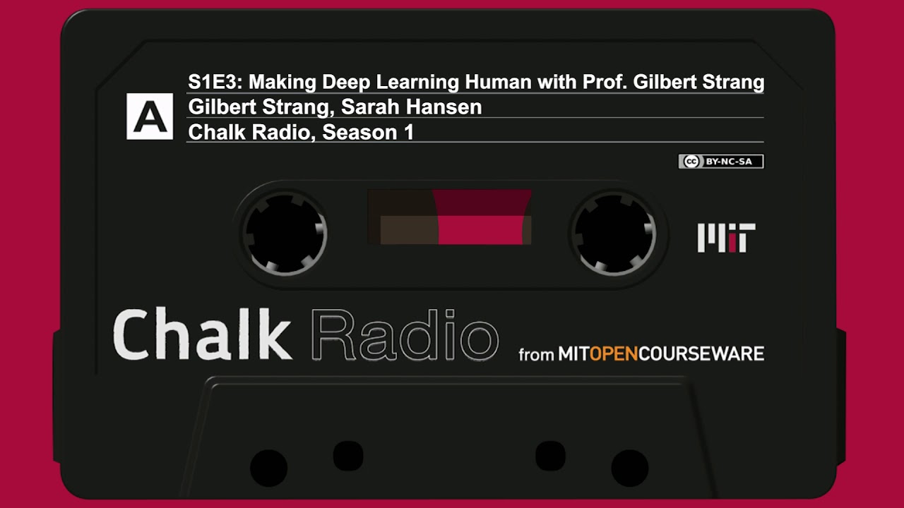 Making Deep Learning Human with Prof. Gilbert Strang (S1:E3)