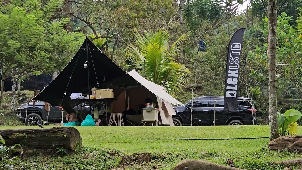 Camping | Minakit Retreat Campsite Kota Belud V2 | ASMR | BLCKLSTD