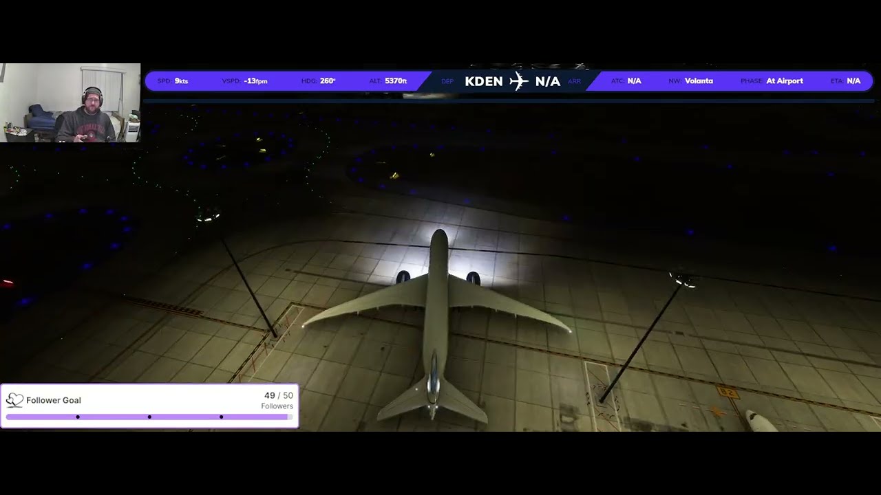 UVA 787 Operations - Denver(KDEN) - Newark(KEWR) - UAL1699