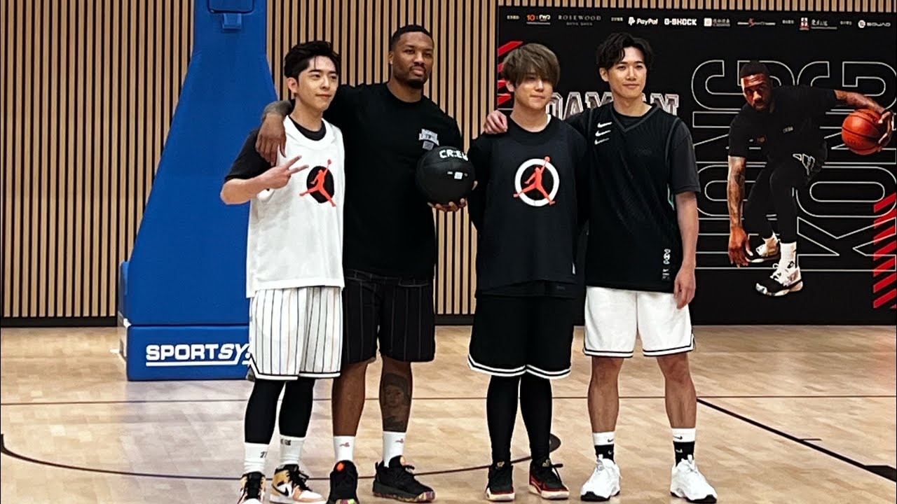 Kicks Crew x Damian Lillard Hong Kong Tour 2023 Mirror 成員姜濤 Edan Stanley NBA Style Post Game 記者會