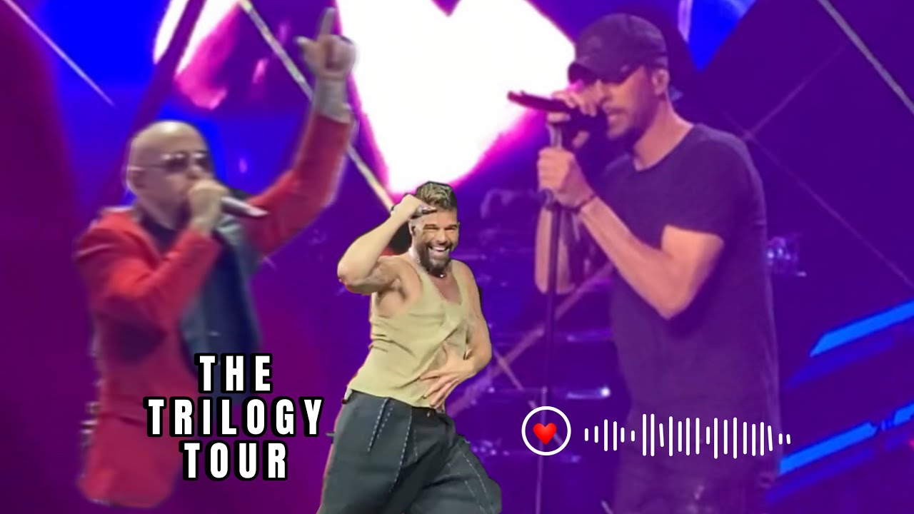 Ricky Martin,/Enrique Iglesias/Pitbull: The Trilogy Tour 🎶 Tampa, FL ☀️ March 10, 2024 🥁