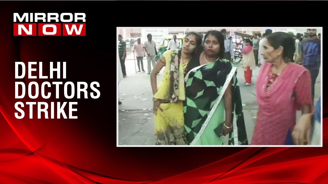 Delhi: LNJP hospital doctors go on strike, demand safety at workplace