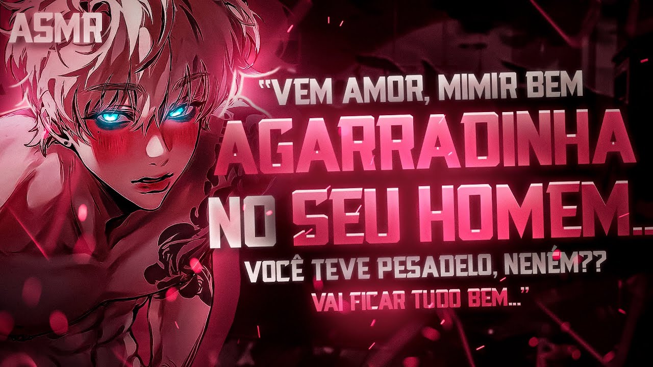MIMINDO AGARRADINHA COM O MOMOLADO DEPOIS DE UM PESADELO HORRÍVEL... [Asmr Namorado] [Conchinha]