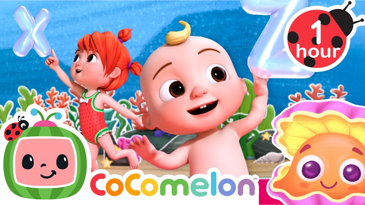 Learning ABC's with an Underwater Dance 🫧| Dance Party | CoComelon Nursery Rhymes & Kids Songs