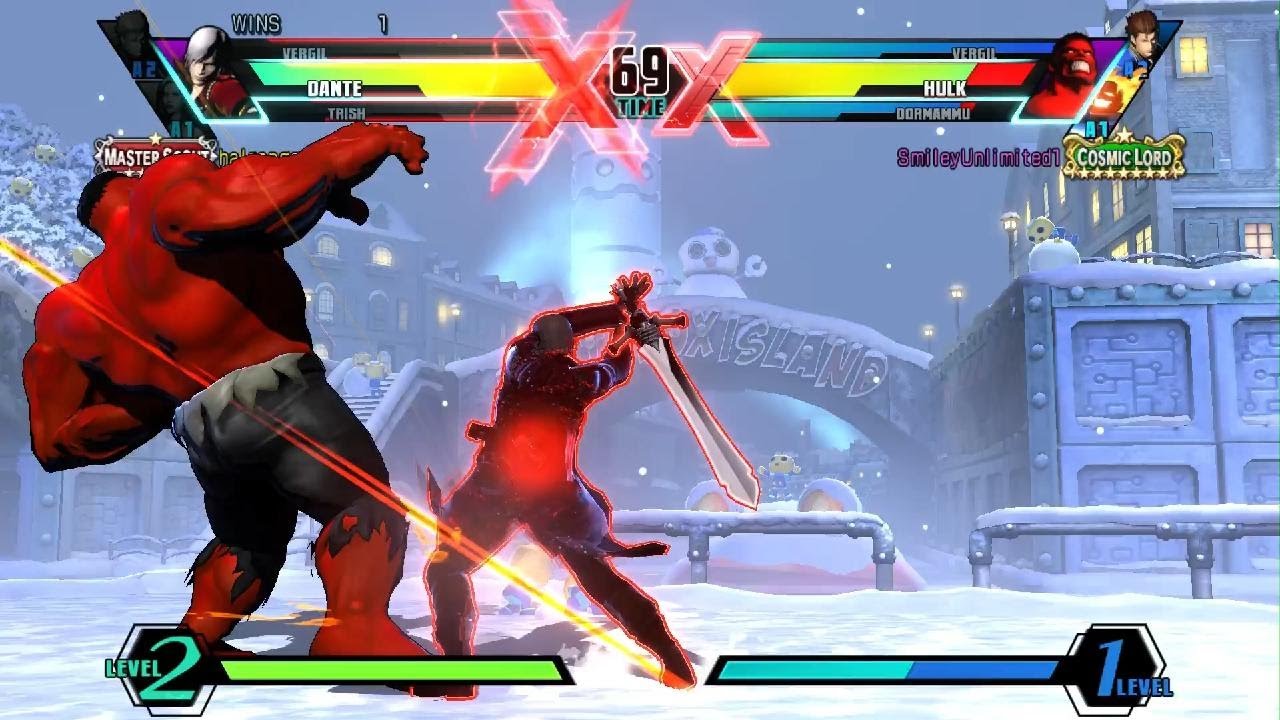 ULTIMATE MARVEL VS. CAPCOM 3_2026 Dante too slick stylish lit with the comeback 2026!!.