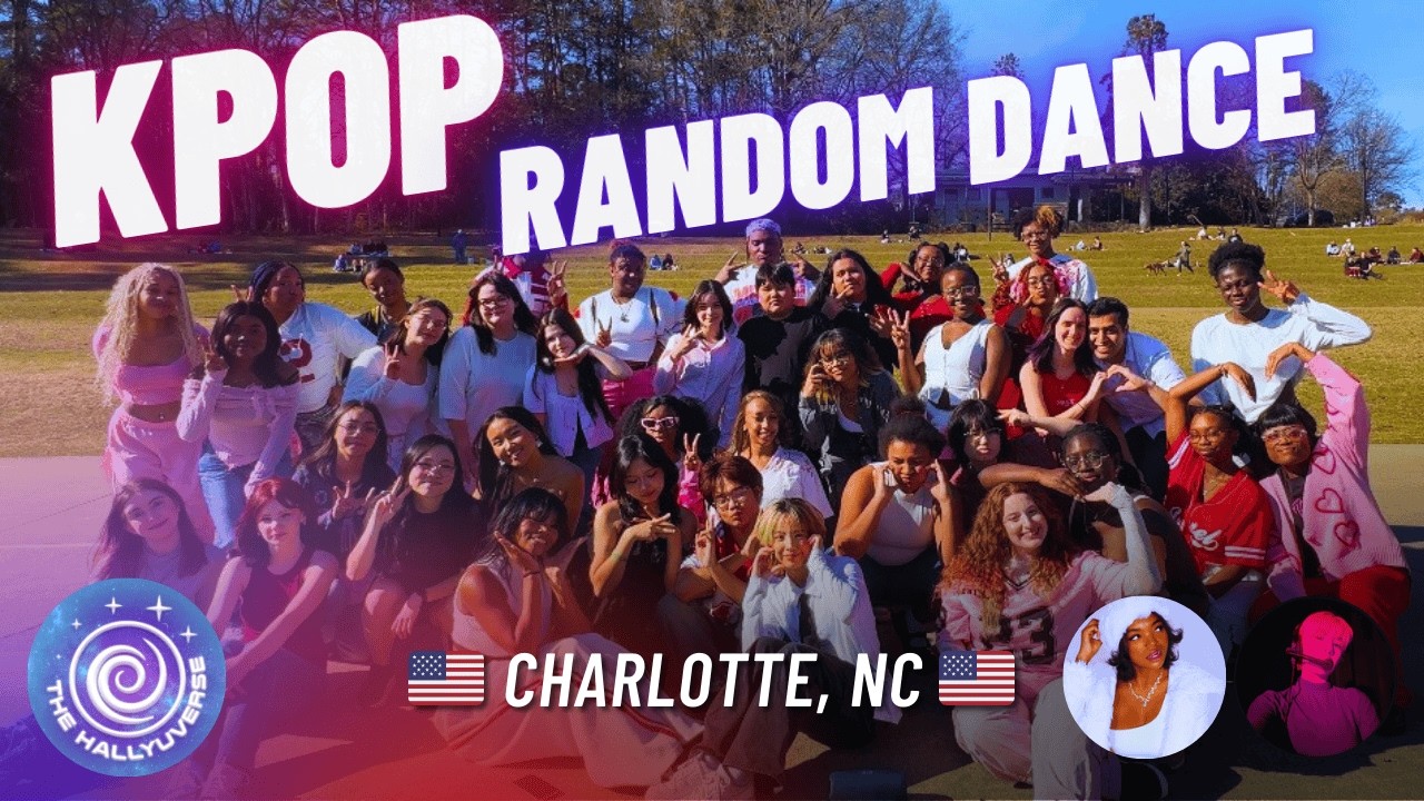 🇺🇸 Kpop Random Play Dance in Charlotte with Aezyah & Thonia!