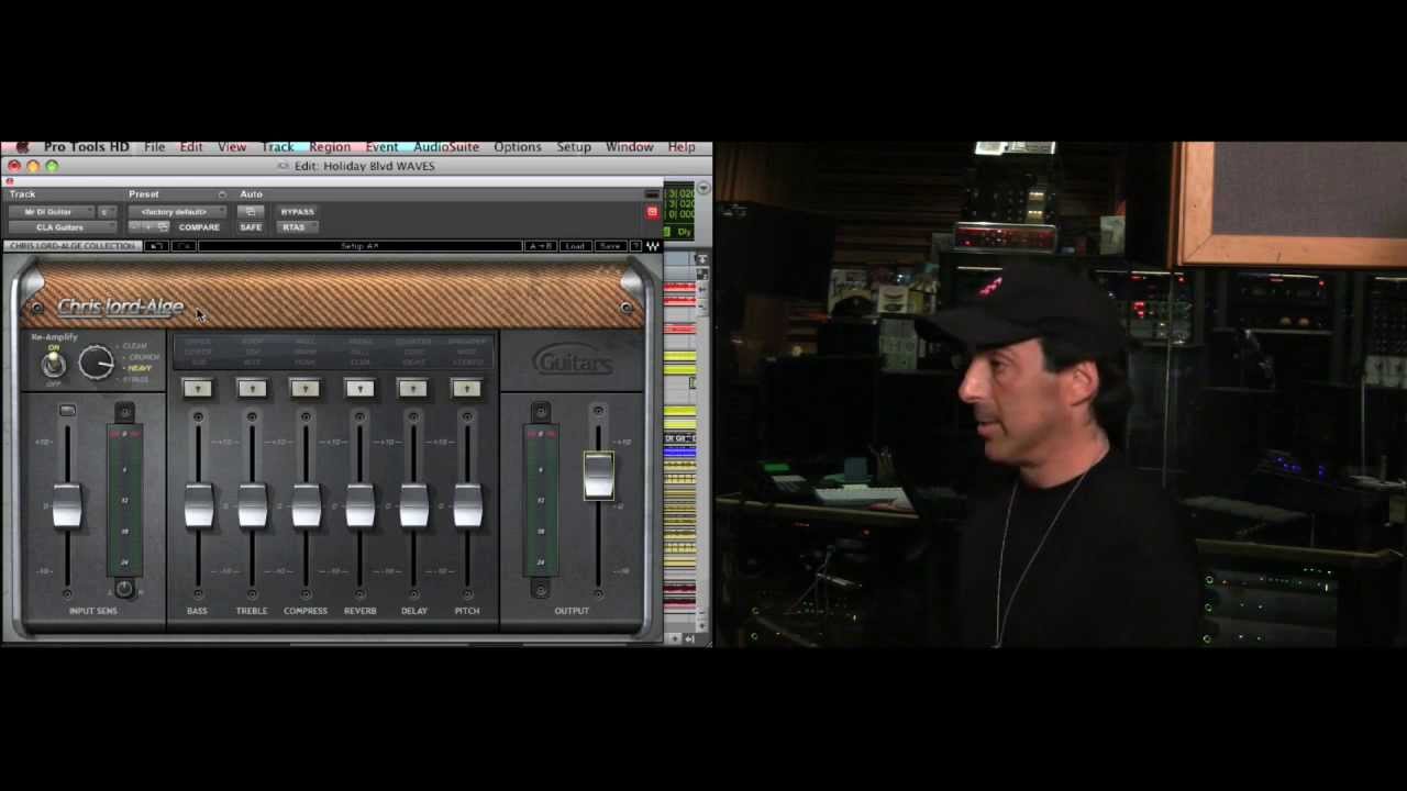Live Event with Chris Lord-Alge - Part 4: CLA Guitar Plugin