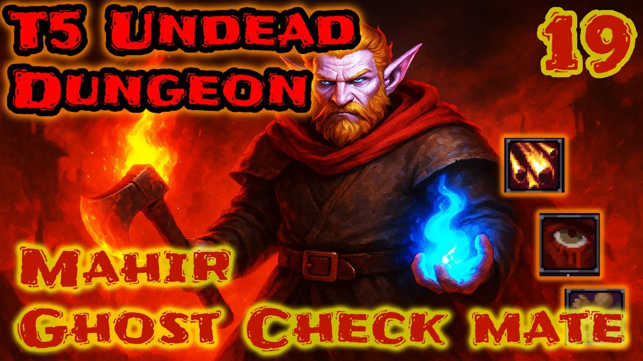 Mahir 19 | T5 Undead Dungeon – Ghost Boss Checkmate | RoT Axe + Pyromancy Build | Stoneshard