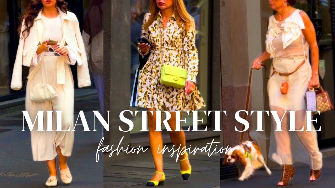 Best Street Style Moments✨Stylish Fall Outfits, Trendy Looks & Inspiring Fashion from Milan