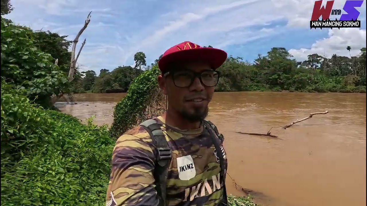 Rezeki ikan kenerak | air keruh waktu terbaik mancing ikan kenerak #wms-399