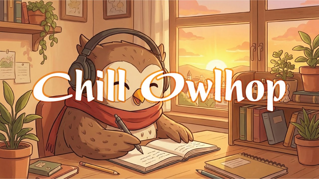 Lofi Chill Instrumental🍒 Relaxing Music for Study & Work |Chill Owlhop #32
