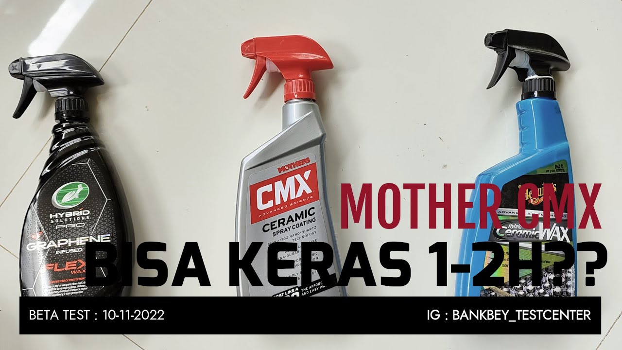 Old Rival Battle : Turtlewax Flex Wax v Mothers CMX v Meguiars Hybrid Ceramic Wax Spray