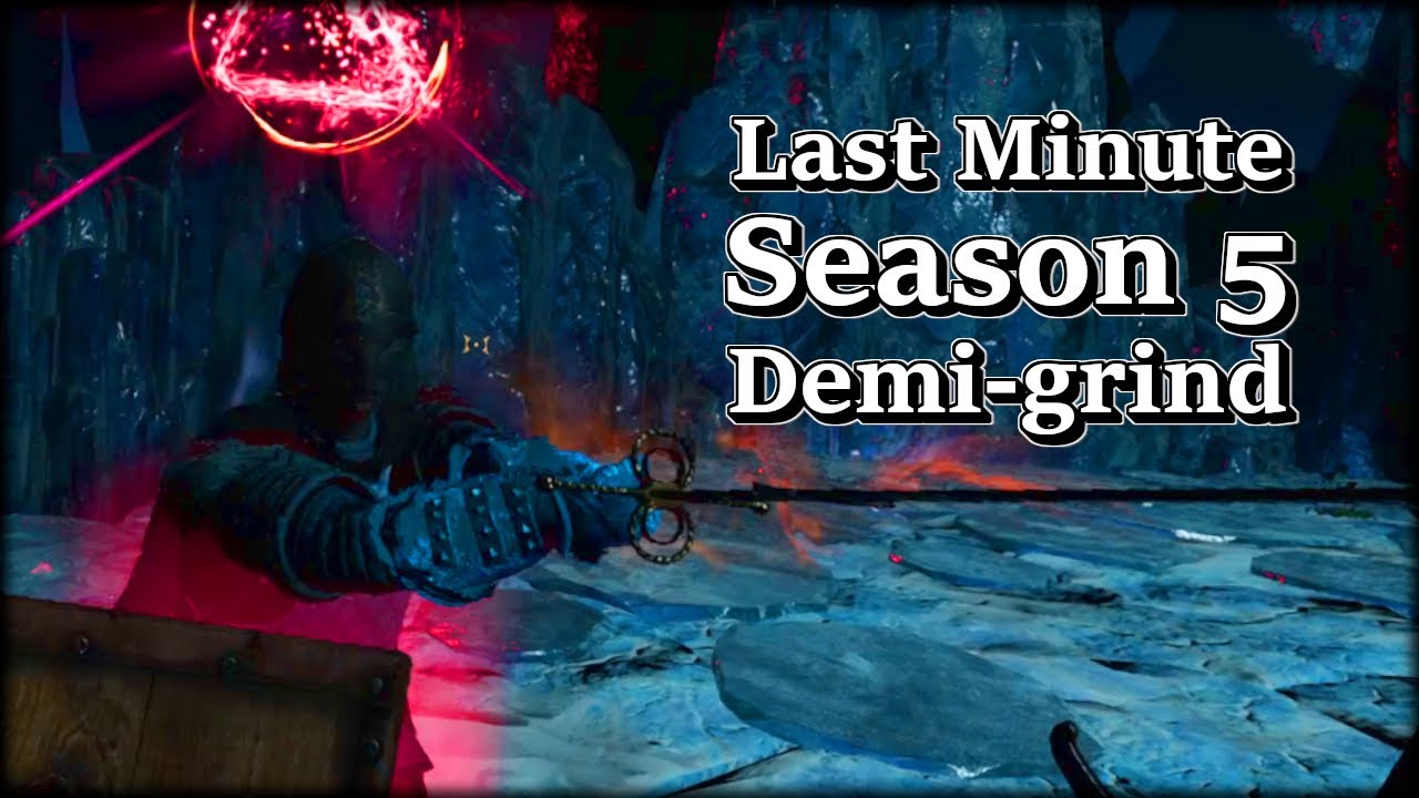 My season 5 demigod grind (uncapped duo frost mountain)