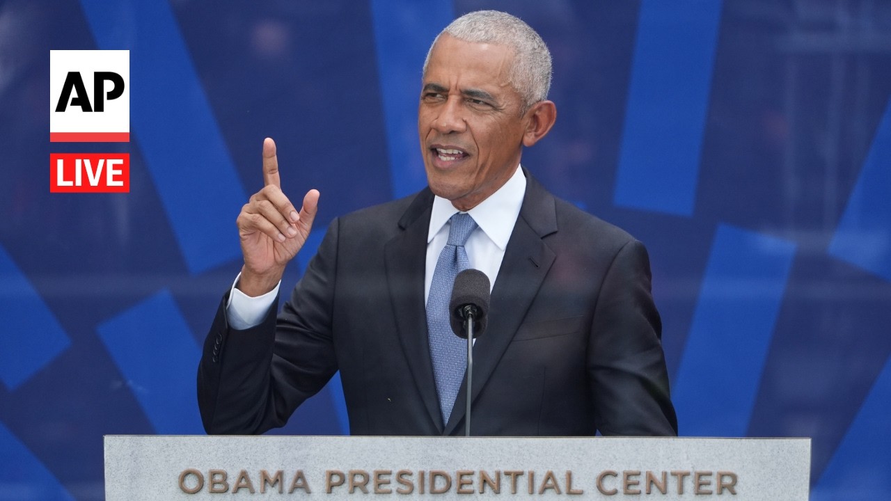 LIVE: Obama Presidential Center opening in Chicago