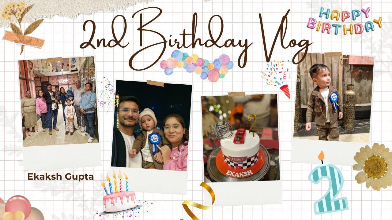 Ekaksh Second Birthday Celebration 2025 #kanhatales  #birthday #birthdaycelebration