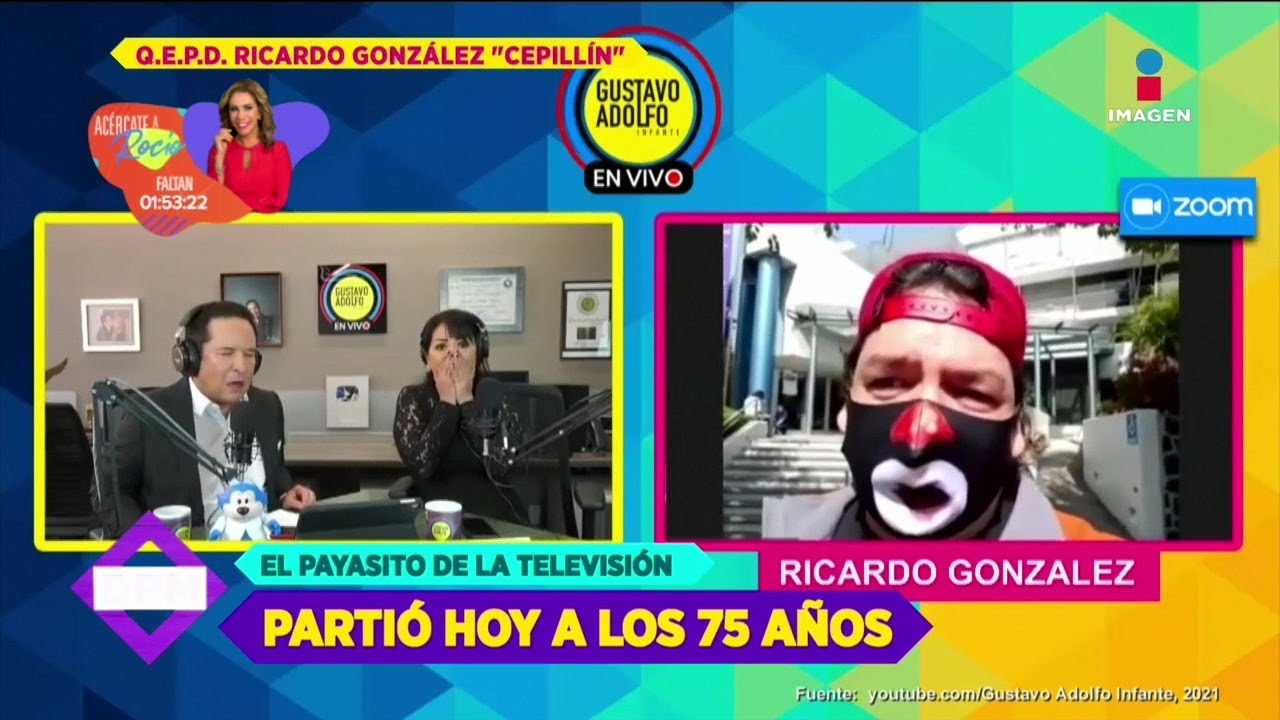 Momento en que se dio a conocer muerte de Cepillín | De Primera Mano