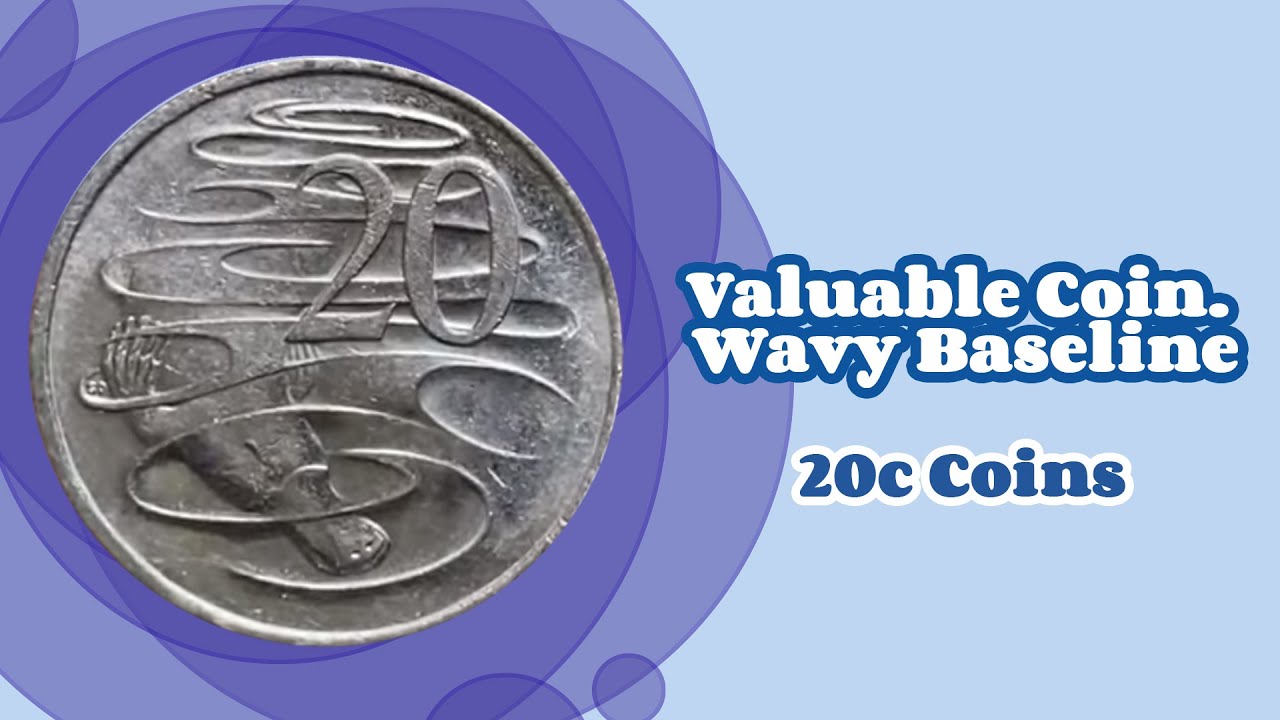 Valuable Coin. Wavy Baseline Twenty Cent Coin ✨ (20c Coins)