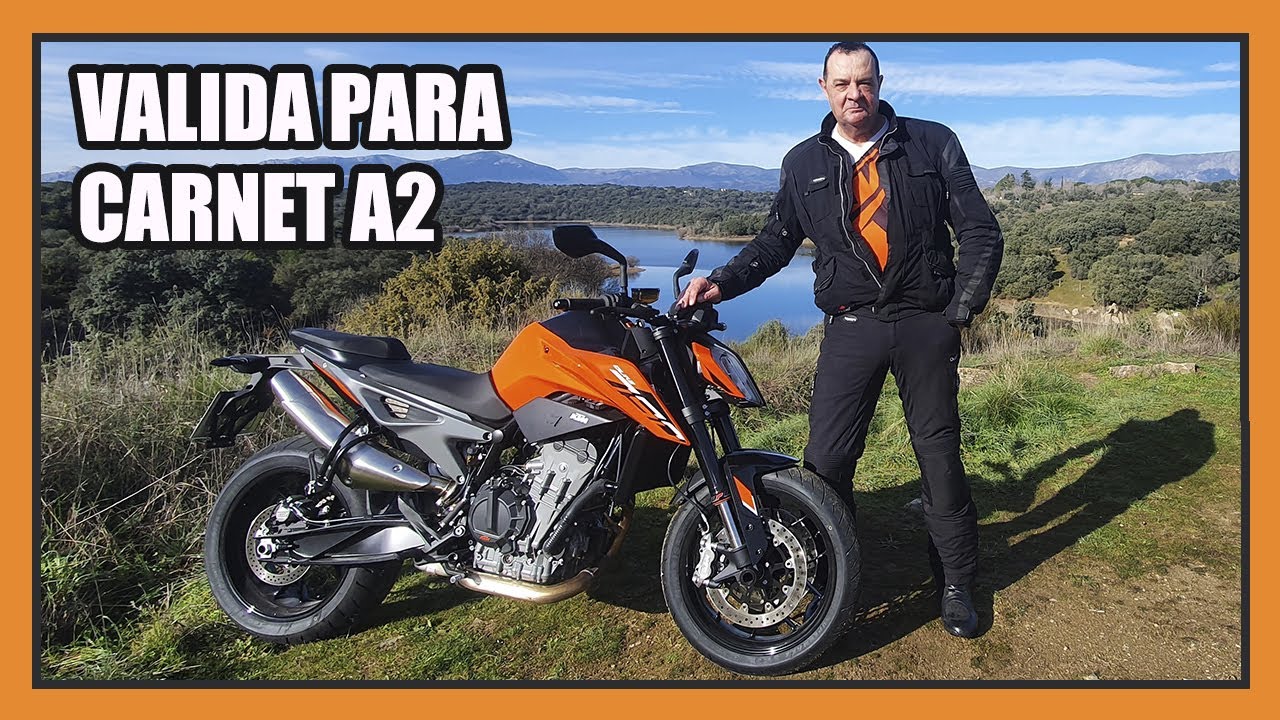 Prueba KTM 790 Duke L (Limitable Carnet Moto)