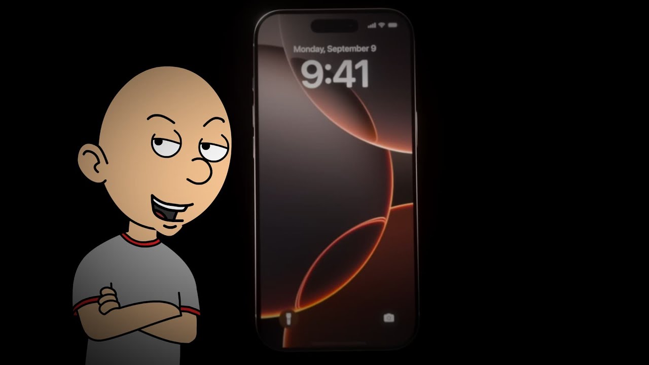 Classic Caillou Steals iPhone 16 Pro Max/Arrested