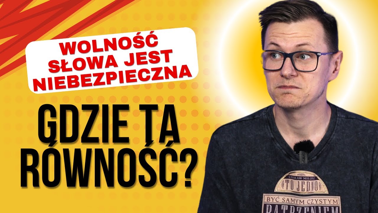 Niebezpieczna wolność słowa, fałszywa równość i idiotyczna poprawność | 