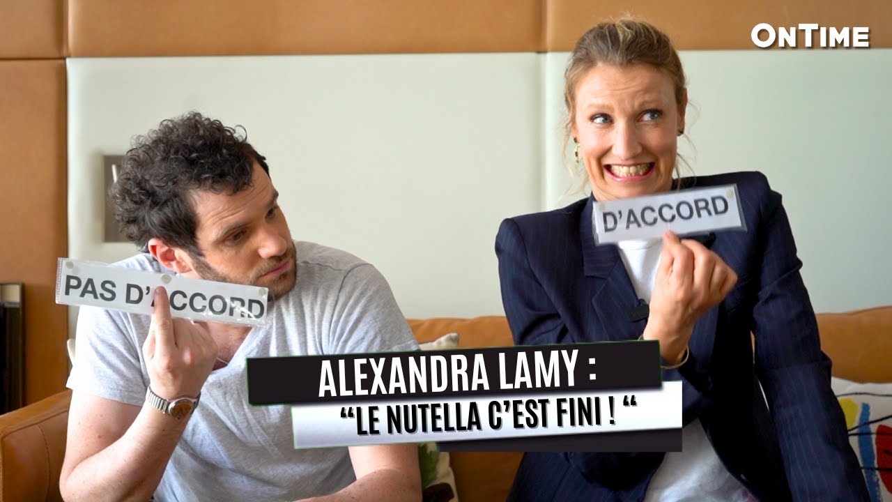 "LE NUTELLA C'EST FINI" ALEXANDRA LAMY ET FÉLIX MOATI SE LÂCHENT