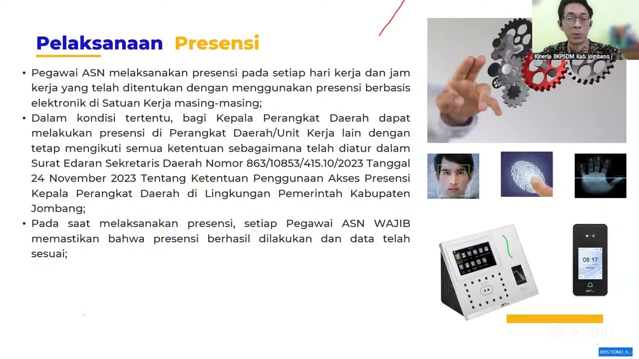 Bimbingan Teknis dan Sosialisasi Presensi SIAP ASN