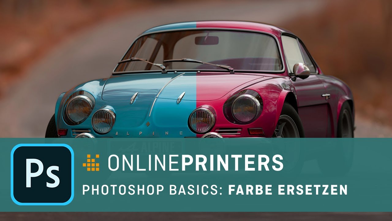 Farbe ersetzen - Photoshop Basics