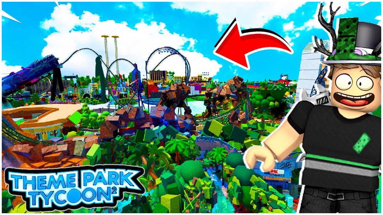 Theme Park Tycoon 2 *UNIVERSAL* Мега парк!