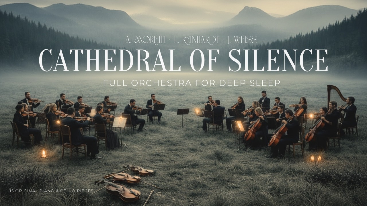 Deep Sleep Music 🌙 Relaxing Classical Orchestra for Meditation & Stress Relief |Cathedral of Silence