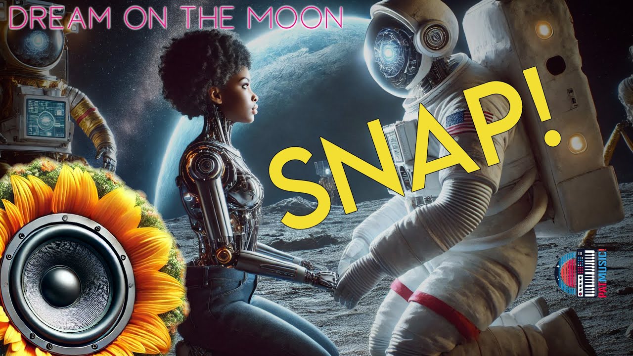 SNAP! DREAM ON THE MOON #snap #90smusic #90seurodance #dream #moon #earthandmoon #electronicmusic