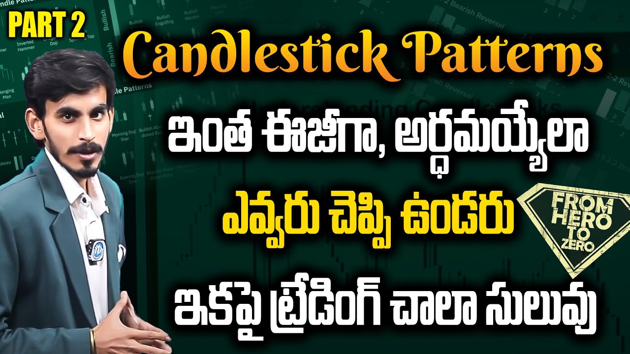 Candlestick Patterns (Telugu) For Beginners Episode 2 | Technical Analysis | iDream Money Purse