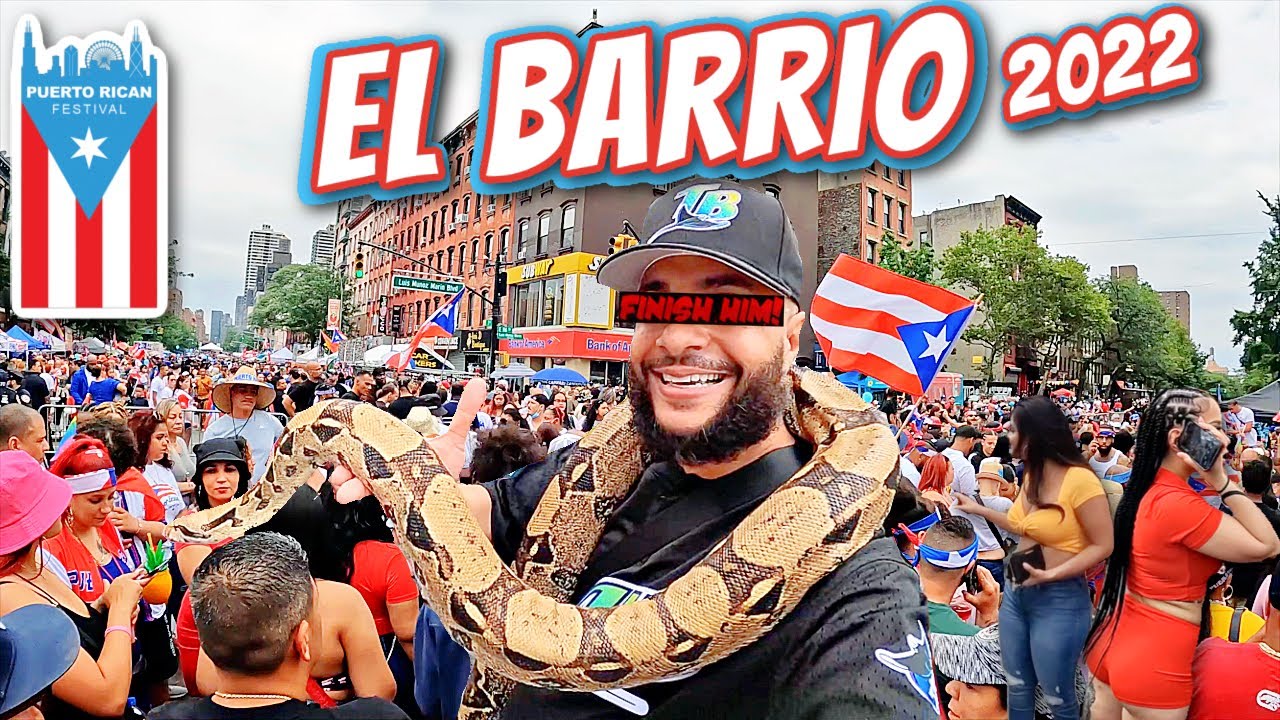 PUERTO RICAN FESTIVAL 2022 NYC EL BARRIO SPANISH HARLEM