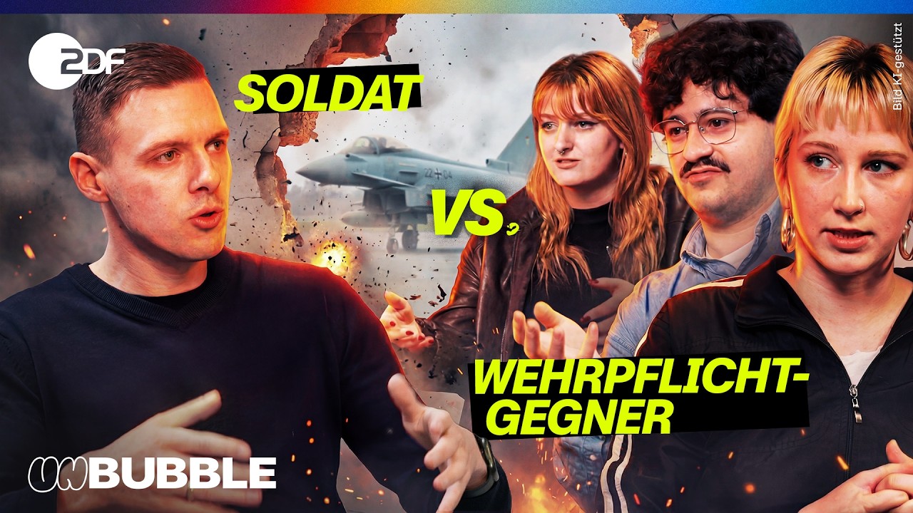 Soldat diskutiert mit GEN-Z | UNBUBBLE