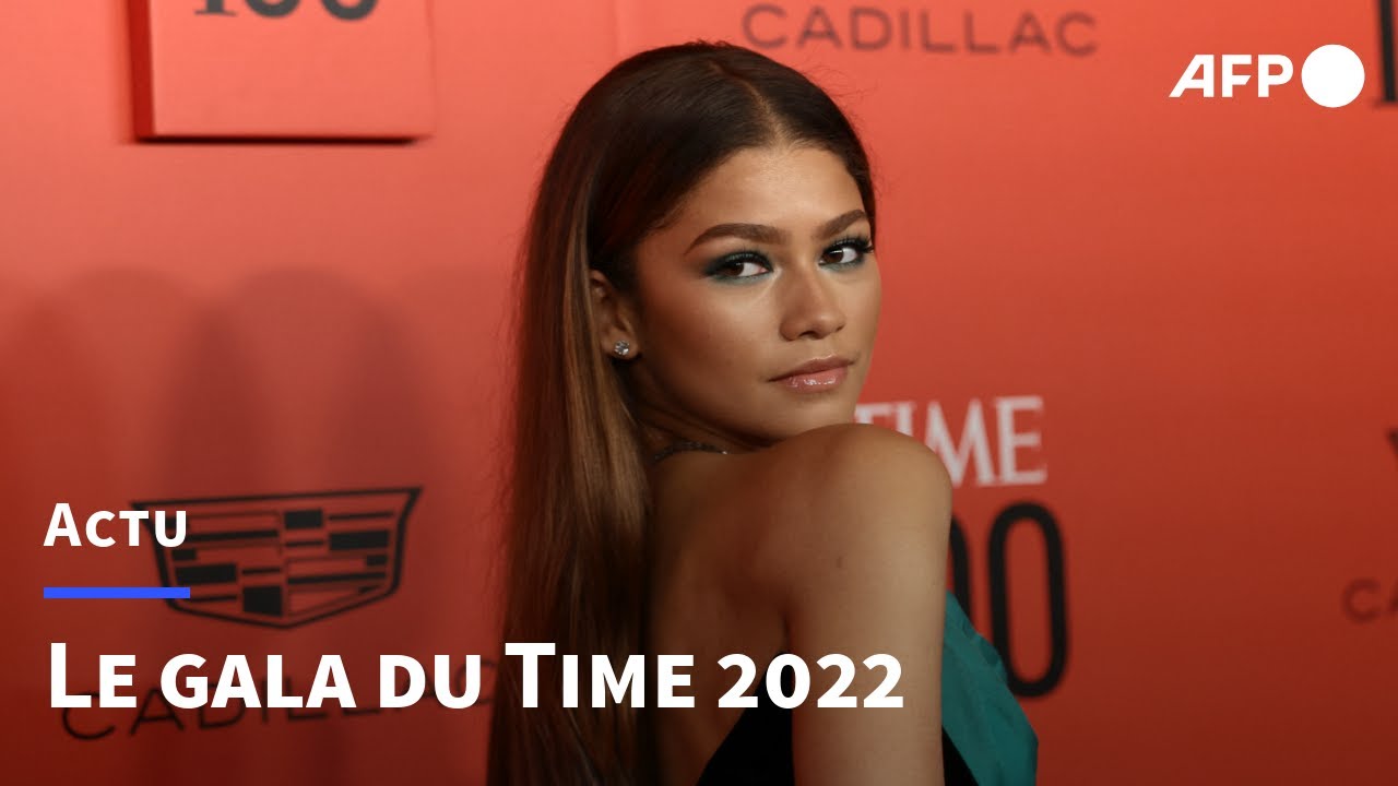 Zendaya, Andrew Garfield... les personnalit&eacute;s influentes de 2022 r&eacute;unies &agrave; New York | AFP