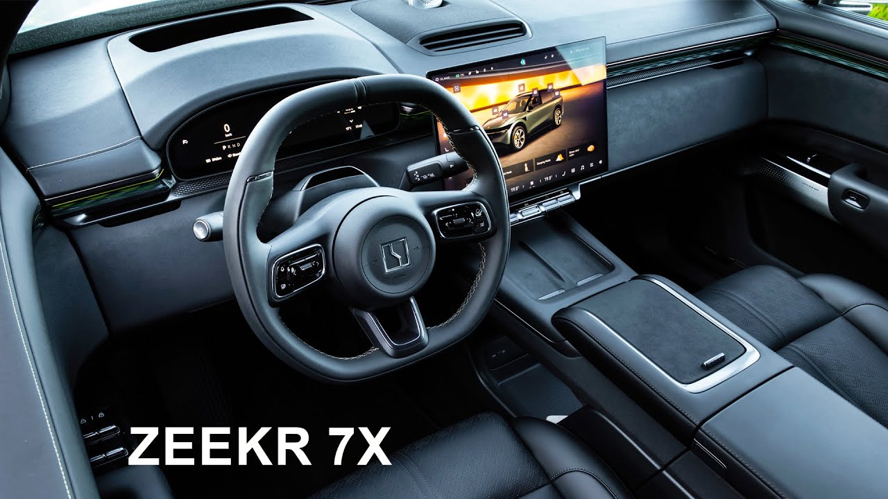 Step Inside the 2025 Zeekr 7X &ndash; Tech-Luxe electric mid-size SUV