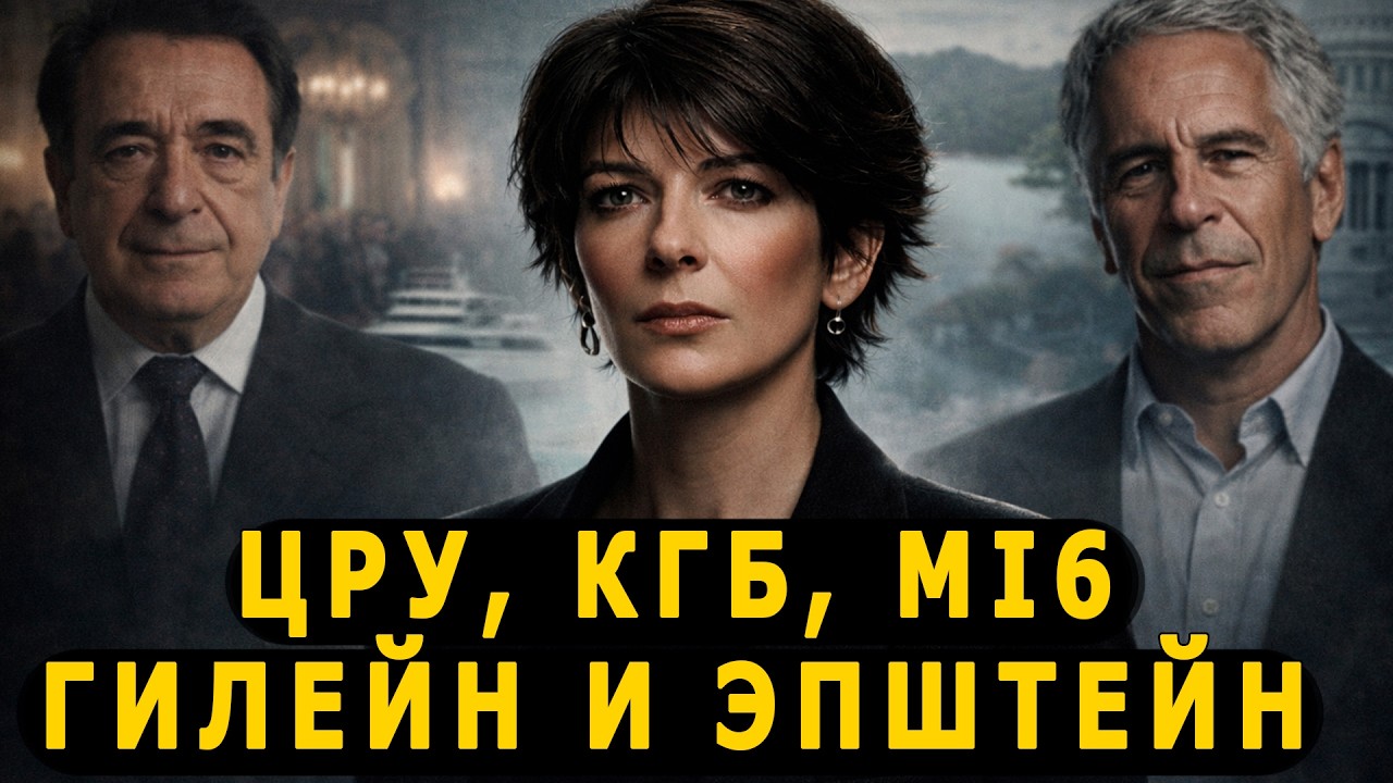 ГИЛЕЙН Максвелл: сообщница ЭПШТЕЙНА. Ловушка для элит, КГБ, MI6 и Моссад?