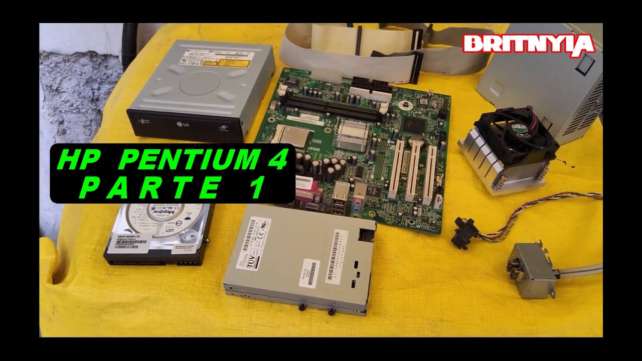 Restaurando PC HP Intel Pentium 4  (Parte 1 de 2)