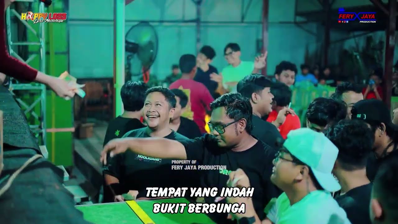 HAPPY LOSS KARAOKE - BUKIT BERBUNGA - TASYAKURAN PUPUTAN ROYCE REYNER AFIANDIKA SUNJOYO