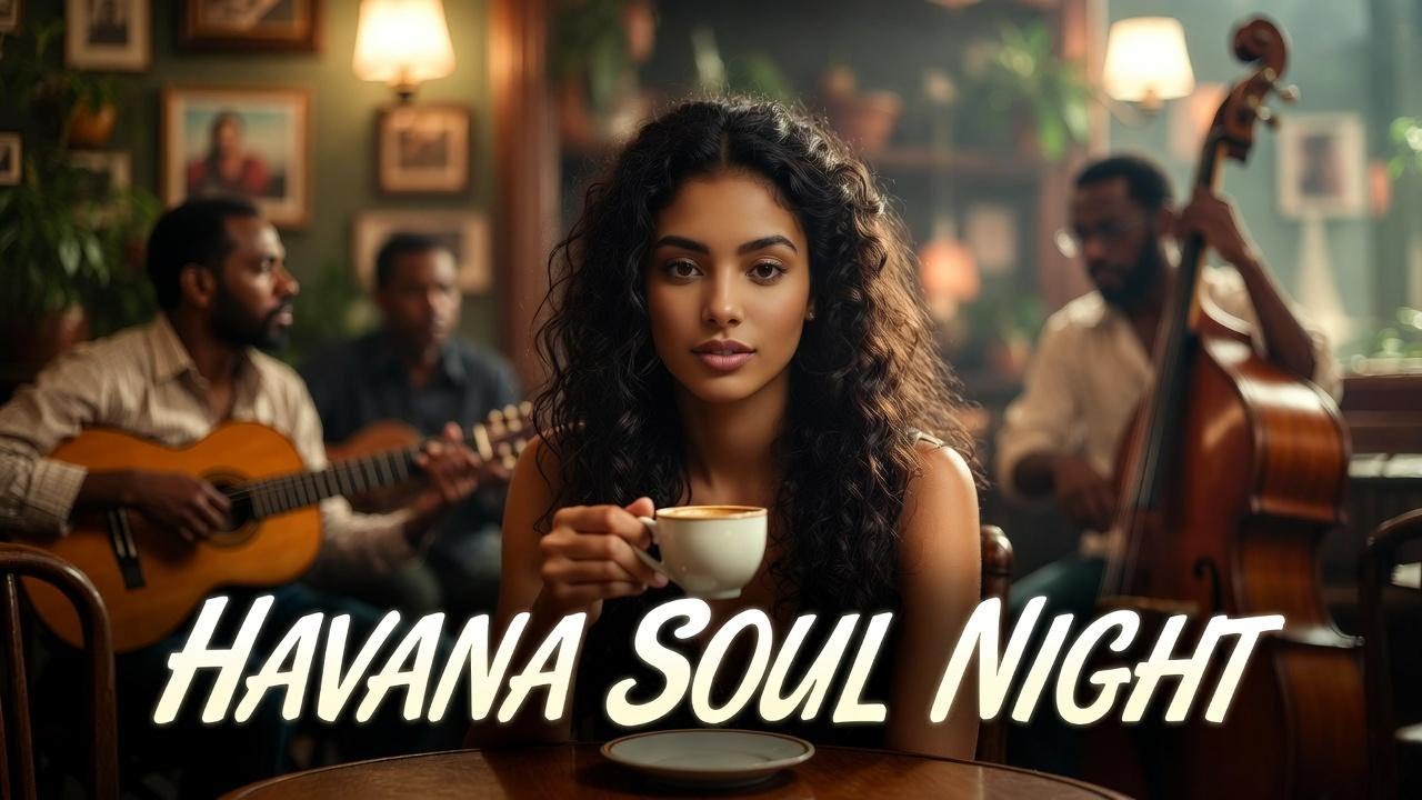 Cuban Soul Nights 🌙 Vintage Latin Jazz and Son Cubano Sunset Havana Mood