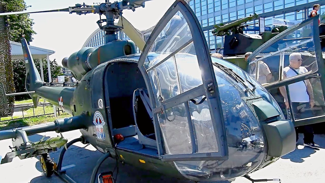 Serbia - Air Force Aérospatiale Gazelle Walkaround And Cockpit Tour | Partner 2019