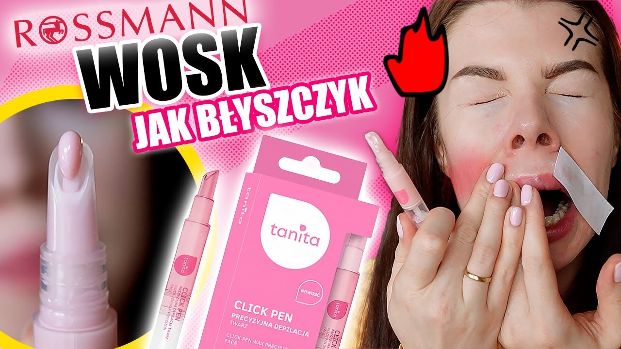 SPRAWDŹ TO! DEPILATOR W Błyszczyku?! Testuje PEN TANITA z Rossmanna