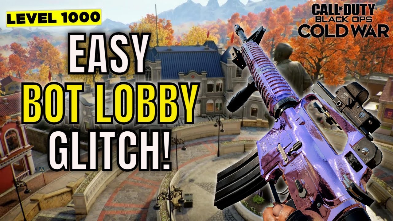 COLD WAR GLITCHES: EASY DM ULTRA UNLIMITED XP/CAMO BOT LOBBY GLITCH AFTER PATCH!