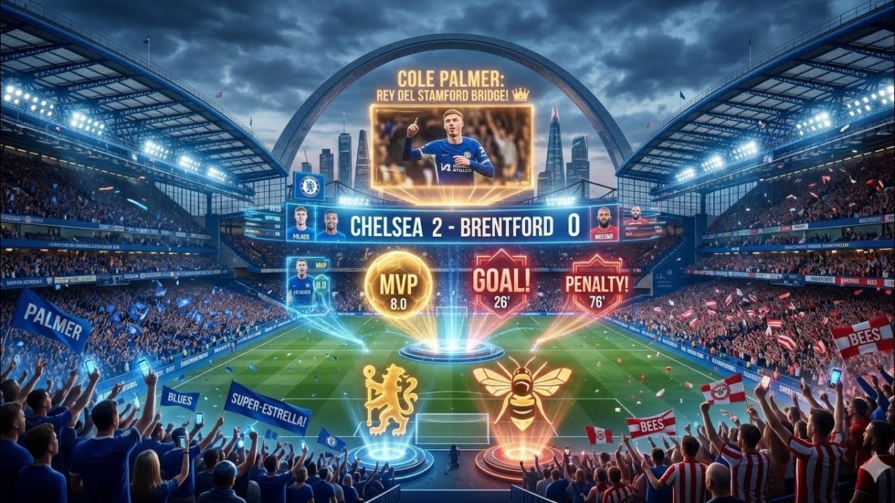 Chelsea vs Brentford | Premier League 2025-2026 | Resumen del Partido 🎮