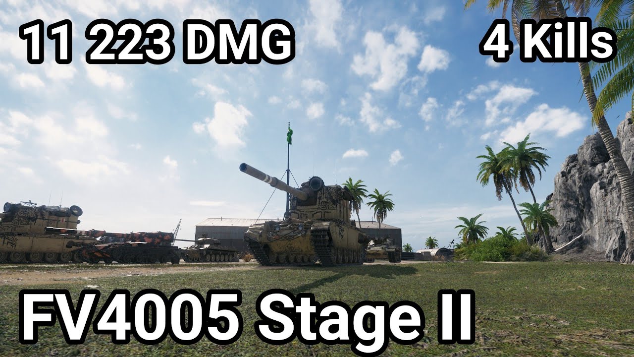 FV4005 Stage II - 11 223 damage / 4 kill / 198 assist